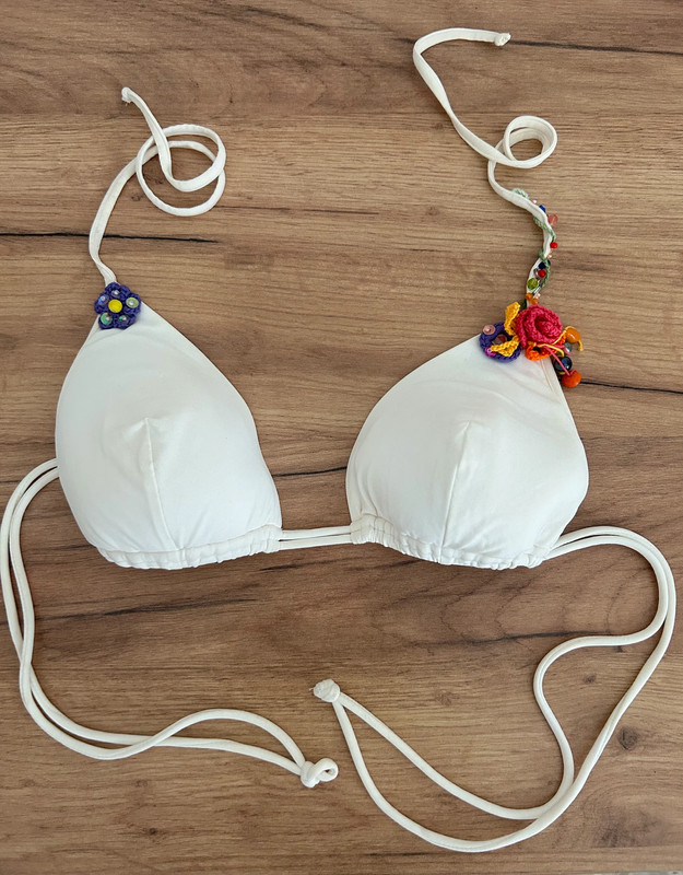 Maillot de bain 2 pi ces blanc EXILIA taille M Vinted