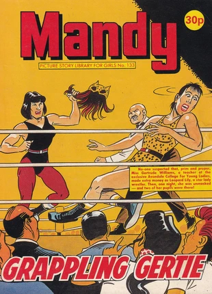 Mandy Picture Library #133 “Grappling Gertie” Dc Thomson Uk Comic, condition: Good, €3.99, €4.89 includes Buyer Protection