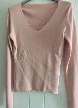 Pull léger col V rose pâle 38 , marke: NC, zustand: Sehr gut, größe: M / 38 / 10, 2,00 €, 2,80 € inklusive Vinted-Käuferschutz