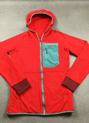 Patagonia | veste polaire à capuche femme taille L 40 réversible woman fleece zip | rouge #PPF28, brand: Patagonia, condition: Satisfactory, size: L / 40 / 12, €27.00, €29.05 includes Buyer Protection