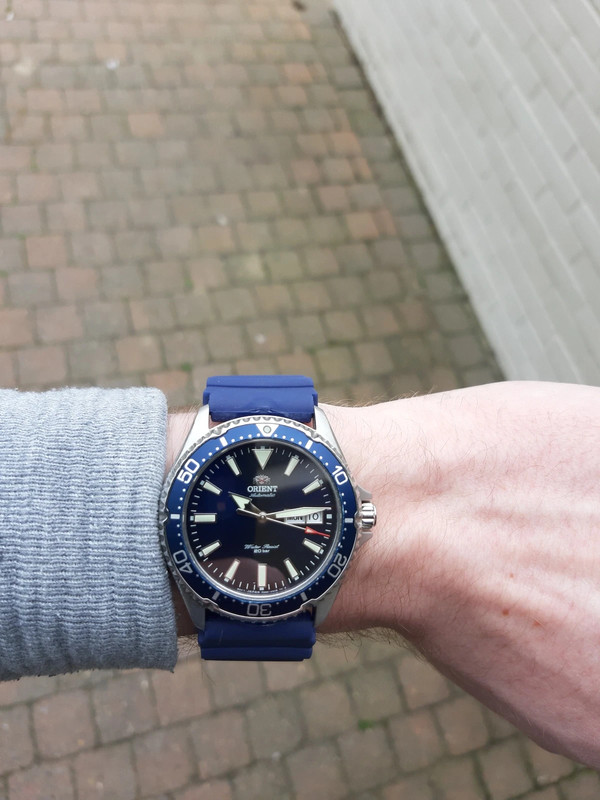 Orient kamasu blue Vinted