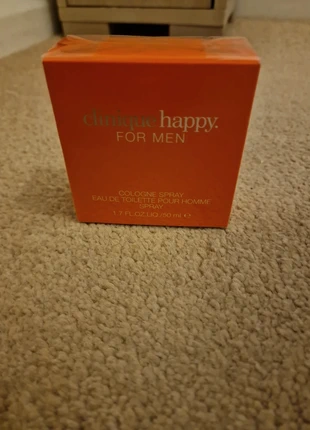 Clinique Happy for men cologne spray 50ml, brand: Clinique, condition: New with tags, £25.00, £26.95 includes Buyer Protection