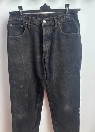 Jeans noir délavé vintage dressing collection française old money taille 38 patch cuir, marca: Collection francaise, estado: Muy bueno, tamaño: M, 20,00 €, 21,70 € Protección al comprador incluida