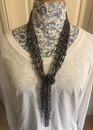 Stunning iridescent lariat necklace, brand: no brand, condition: Very good, £25.00, £26.95 includes Buyer Protection