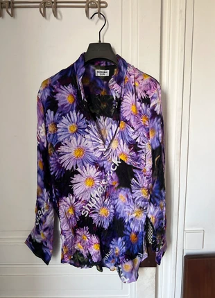 Chemise fleurie balenciaga oversize, brand: Balenciaga, condition: Very good, size: XS / 34 / 6, €190.00, €200.20 includes Buyer Protection