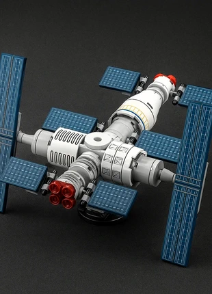 Satellite MOC Aerospaces Razzo con equipaggio Mestiere Centro di lancio, état: Neuf sans étiquette, taille: Taille unique, 17,90 €, 19,50 € Protection acheteurs incluse