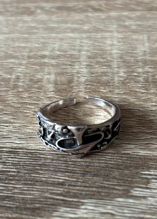 Bague design en acier inoxydable, marque: y2k, état: Neuf sans étiquette, taille: Ajustable, 9,90 €, 11,10 € Protection acheteurs (Pro) incluse