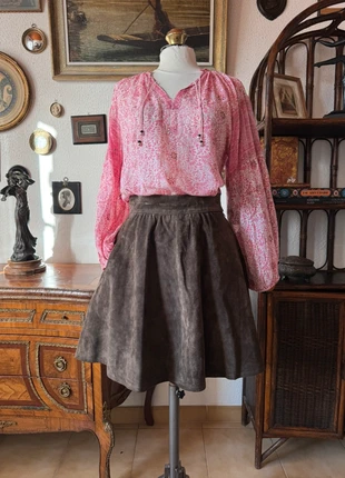 Blouse indienne tunique vintage block print, brand: Vintage, condition: Very good, size: S / 36 / 8, €42.00, €44.80 includes Buyer Protection Pro