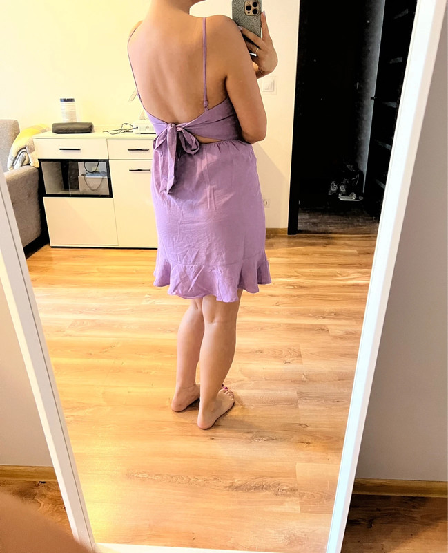 Violetinė suknelė 3