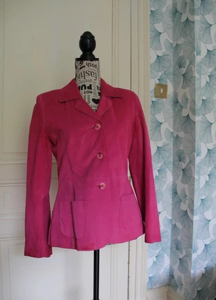 Veste CANADA en Cuir Véritable Rose, marke: canada, zustand: Sehr gut, größe: M / 38 / 10, 65,00 €, 68,95 € inklusive Vinted-Käuferschutz