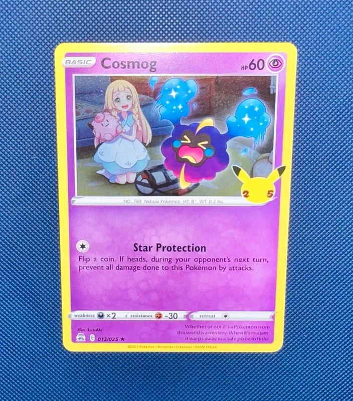 Celebrations cosmog Pokemon card - Vinted