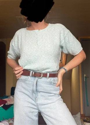 T shirt / Pull sans manches bleu ciel vintage, brand: Vintage, condition: Very good, size: L / 40 / 12, €12.00, €13.30 includes Buyer Protection