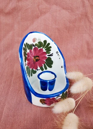 Bougeoir en céramique , marque: Fabrication Artisanale, état: Très bon état, 8,00 €, 9,10 € Protection acheteurs incluse