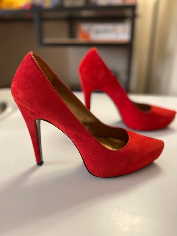Zapatos rojos piel Antonio N37