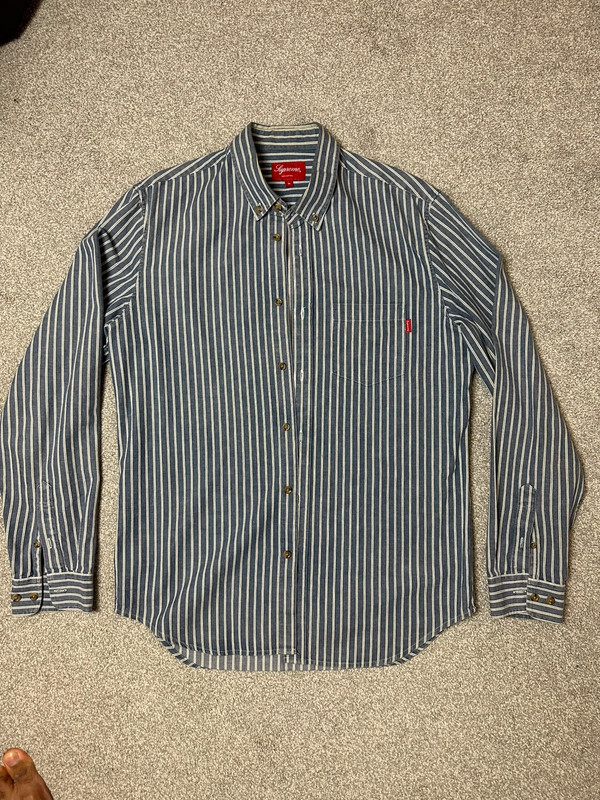 Supreme striped Oxford shirt