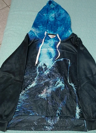 Felpa stampa Lupo M, marke: Wolf, zustand: Neu, größe: M, 15,00 €, 16,45 € inklusive Vinted-Käuferschutz