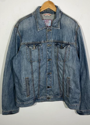 Veste En Jean Trucker Streetwear Légère y2k Vintage 2000’s, marca: Vintage Dressing, estado: Muy bueno, tamaño: XXL, 32,00 €, 34,30 € Protección al comprador Pro incluida