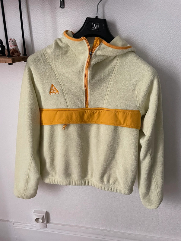 Nike acg polaire sherpa jaune