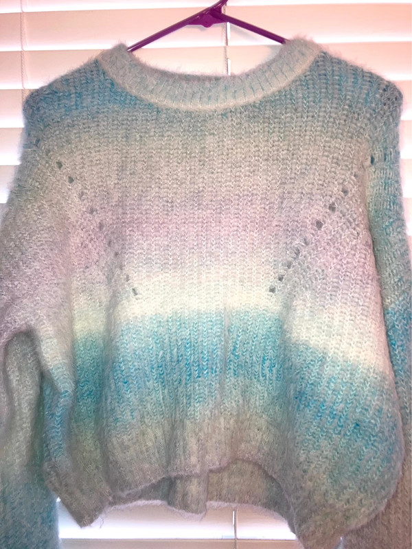 Blue Ombre Sweater 1