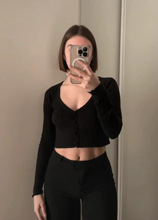 Gilet côtelé noir Collusion (Asos), marke: Collusion, zustand: Sehr gut, größe: XS / 34 / 6, 8,00 €, 9,10 € inklusive Vinted-Käuferschutz