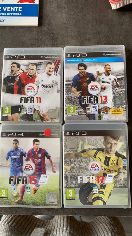 Lot de jeu fifa ps3 - Vinted