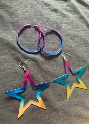 Boucle d’oreilles y2k, estado: Muito bom, €3.50, €4.38 inclui Proteção do Comprador