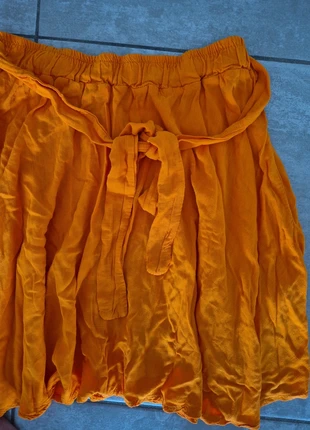 Jupe fluide orange taille M, brand: Cloothes, condition: Very good, size: M / 38 / 10, €1.00, €1.75 includes Buyer Protection