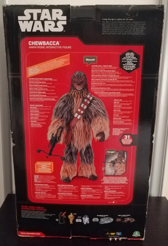 Peluche interactive CHEWBACCA : Ellie passe la vidéo dans l