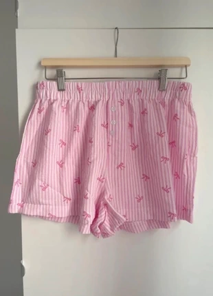 Joli short rose et blanc rayé dessin rubans M, état: Très bon état, taille: M / 38 / 10, 8,00 €, 9,10 € Protection acheteurs incluse