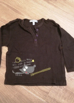 T-shirt à manches longues , brand: Kitchoun, condition: Very good, size: 12-18 months / 80 cm, €1.00, €1.75 includes Buyer Protection