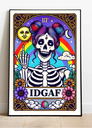 IDGAF A4 Photo Print Only, brand: ONLY, condition: New, £2.00, £2.80 includes Buyer Protection
