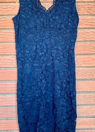 Robe ajusté en dentelle bleue, marca: Boutique Parisienne, estado: Nuevo sin etiquetas, tamaño: S / 36 / 8, 11,00 €, 12,25 € Protección al comprador incluida
