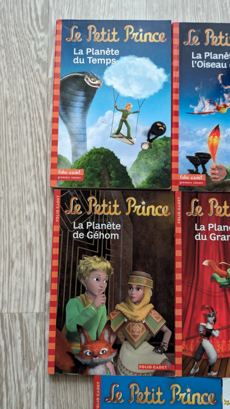 Collection de 8 livres le petit prince 3