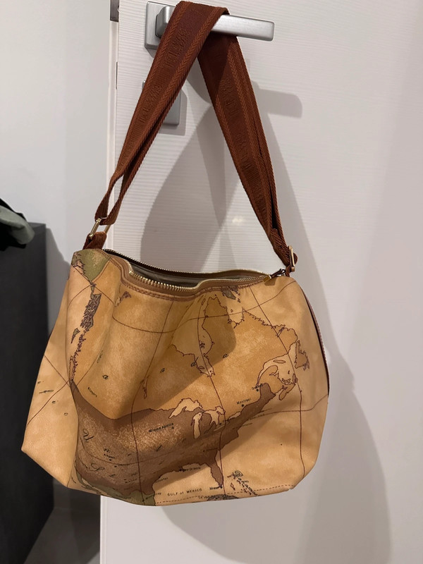 Borsa Alviero Martini Geo canvas tracolla 1