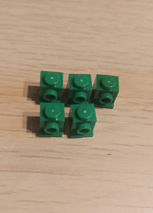 Obrázek k inzerátu: Lego 4070 klocek 1x1 z wypustką kolor zielony💚 szt 5