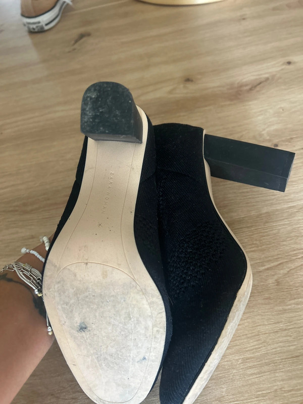 Bottines chaussettes Zara