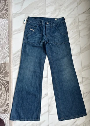 Vintage jeans Diesel Wirky bootcut wideleg lowrise, merk: Diesel, staat: Nieuw met prijskaartje, maat: XS / 34 / 6, € 20,00, € 21,70 inclusief Kopersbescherming
