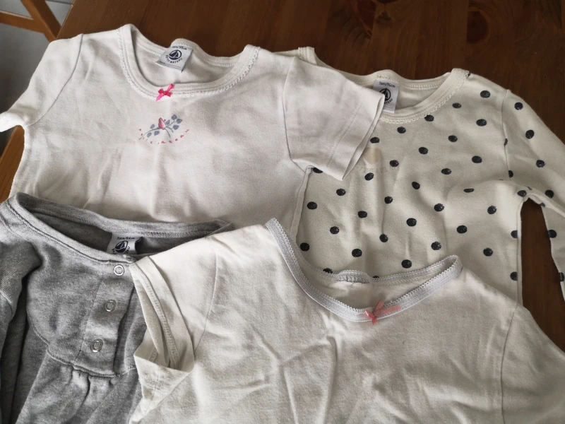 Lot 4 maillots de corps 3 ans - photo numéro 2