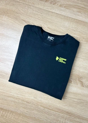 T-shirt Comme des Loups noir homme M – logo vert fluo – 100% coton, marque: Comme des Loups, état: Très bon état, taille: M, 12,60 €, 13,93 € Protection acheteurs incluse