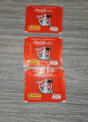 Euro 2012, lot de 3 pochettes offert par coca-cola, panini, marque: Panini, état: Très bon état, 6,00 €, 7,00 € Protection acheteurs incluse