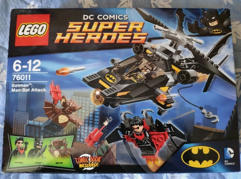  LEGO Superheroes 76011 Batman: Man-Bat Attack : Toys
