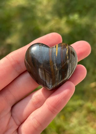 coeur en oeil de fer, brand: lithotherapie, condizioni: Ottime, €7.00, €8.05 include la Protezione acquisti Pro