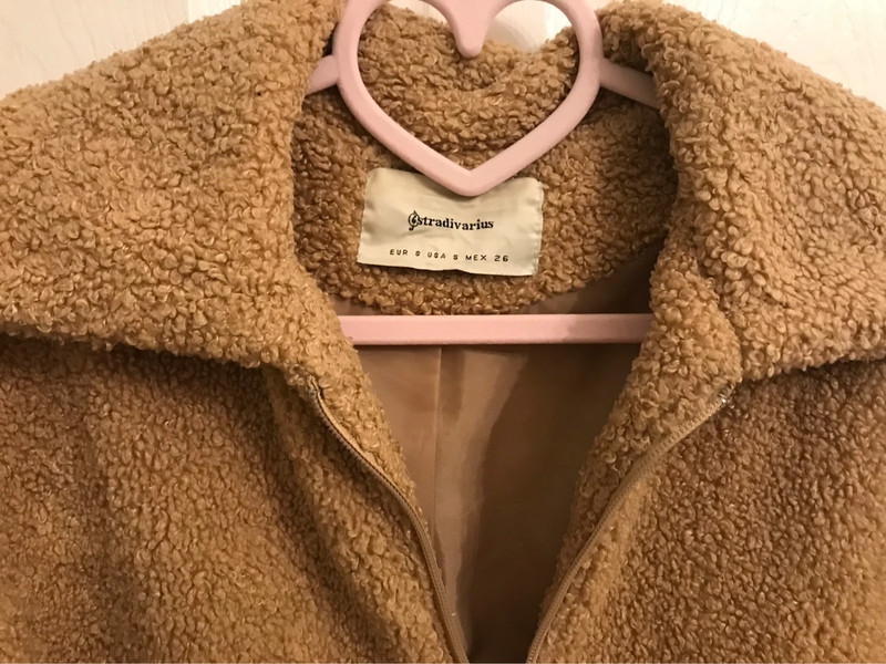 Stradivarius teddy jacket Vinted