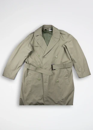 71DAH - Trench long nude kaki vintage, oversize, M/L, marque: Tondo, état: Très bon état, taille: M / 38 / 10, 19,99 €, 21,69 € Protection acheteurs (Pro) incluse