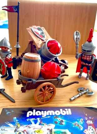 Playmobil 6038 – Canon des Chevaliers Faucons, marca: Playmobil, estado: Muito bom, tamanho: Tamanho único, €12.00, €13.30 inclui Proteção do Comprador