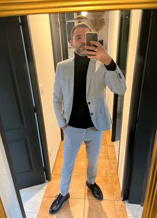 Costume bleu clair Jules coupe slim taille S, brand: Jules, condition: Very good, size: S, €46.00, €49.00 includes Buyer Protection Pro