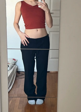 Pantalon taille basse extensible , marque: Van Heusen, état: Très bon état, taille: M / 38 / 10, 6,00 €, 7,00 € Protection acheteurs incluse