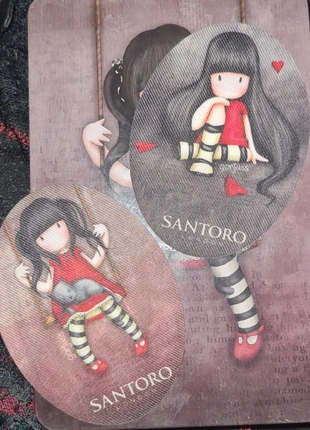 2 patch transfert thermocollant Santoro London Gorjuss, brand: Santoro, condition: New with tags, €1.00, €1.75 includes Buyer Protection