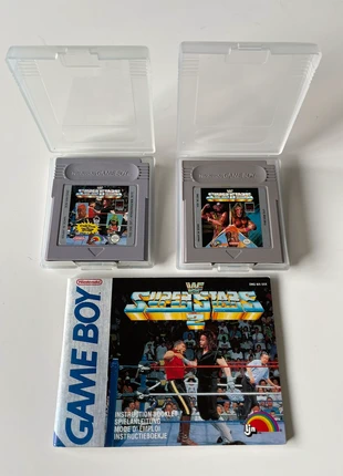 WWF Superstars Gameboy classic, merk: WWF, staat: Heel goed, € 50,00, € 53,20 inclusief Kopersbescherming