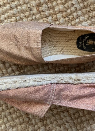 Espadrilles corail métallisé La maison de l’espadrille, marca: La Maison de l'Espadrille, estado: Muito bom, tamanho: 37, €11.00, €12.25 inclui Proteção do Comprador